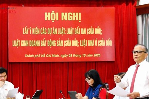 Hoàn thiện chính sách đất đai, nhà ở, tạo dư địa phát triển, bảo đảm an toàn pháp lý