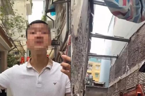 Công an phường Tương Mai tiếp nhận trình báo vụ tranh chấp phá dỡ công trình