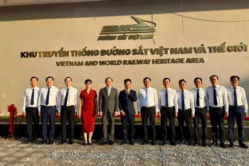 Khánh thành khu truyền thống đường sắt Việt Nam và thế giới
