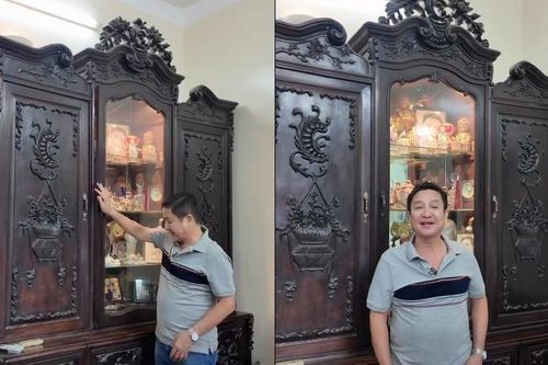 NSƯT Chí Trung bất ngờ rao bán hàng loạt đồ đạc, thanh lý nội thất gỗ chạm khắc tinh xảo