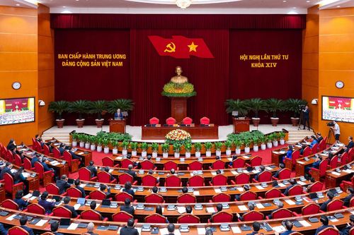 Bế mạc Hội nghị Trung ương 4 khóa XIV