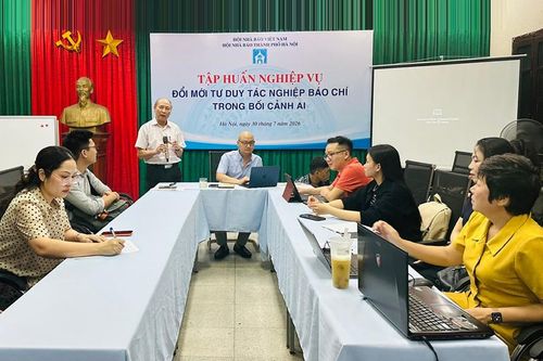 Đại hội Hội Nhà báo thành phố Hà Nội lần thứ VIII, nhiệm kỳ 2026-2031: Đổi mới, sáng tạo, vững mạnh