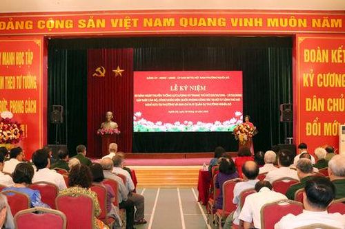 Phường Nghĩa Đô phát huy truyền thống 80 năm Lực lượng vũ trang Thủ đô