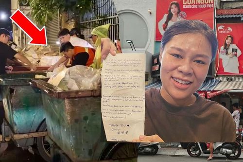 Quán ăn ở TP.HCM bới tung 3 thùng rác tìm phong bì tiền cho du khách Singapore
