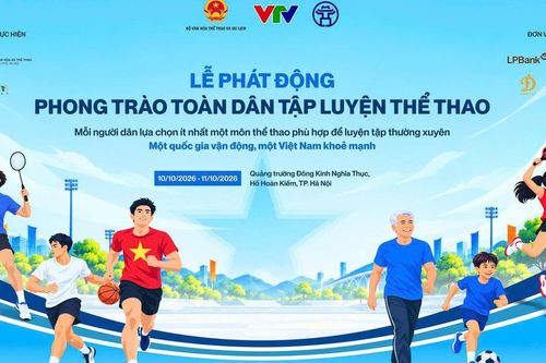 Phát động phong trào toàn dân tập luyện thể dục thể thao