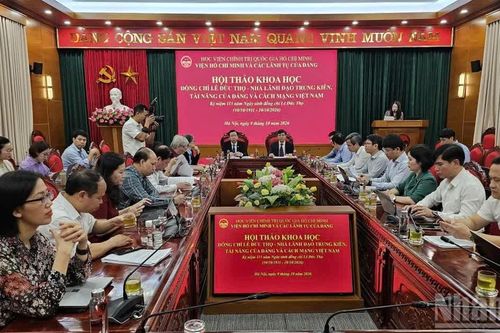 Đồng chí Lê Đức Thọ - Nhà lãnh đạo trung kiên, tài năng của Đảng và cách mạng Việt Nam