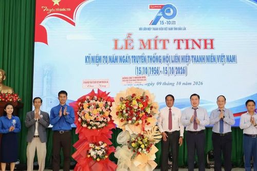 Đắk Lắk: Kỷ niệm 70 năm Ngày truyền thống Hội Liên hiệp Thanh niên Việt Nam