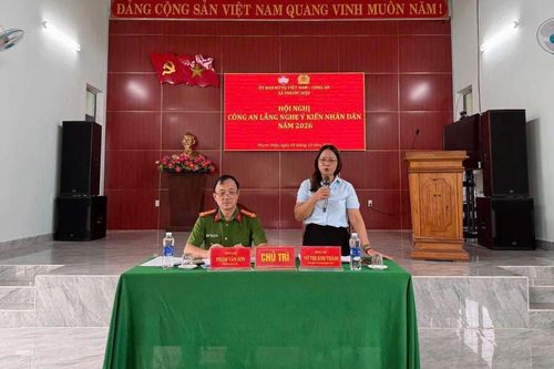 Công an xã Phước Hiệp phát huy tinh thần gần dân, trọng dân