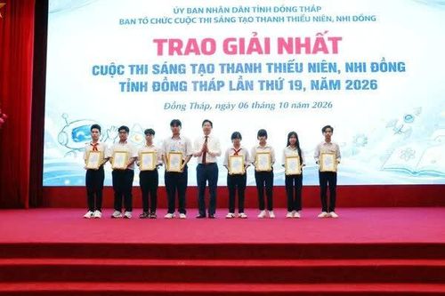 Đồng Tháp vinh danh 93 mô hình, sản phẩm đạt giải Cuộc thi sáng tạo
