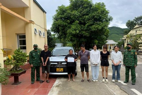 Đồn Biên phòng cửa khẩu Hoành Mô phát hiện, ngăn chặn 5 trường hợp nhập cảnh trái phép qua biên giới