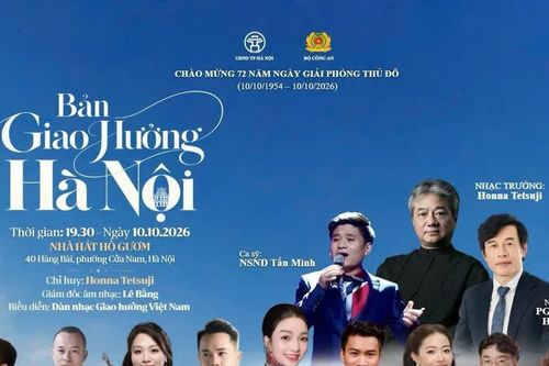 'Bản giao hưởng Hà Nội' tôn vinh chiều sâu văn hóa Thăng Long