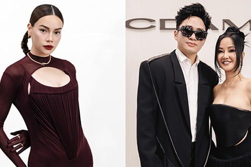 Hồ Ngọc Hà gợi cảm bên Hồng Nhung, Tùng Dương trên thảm đỏ
