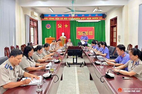 VKSND TP Huế kiến nghị khắc phục vi phạm trong công tác thi hành án dân sự