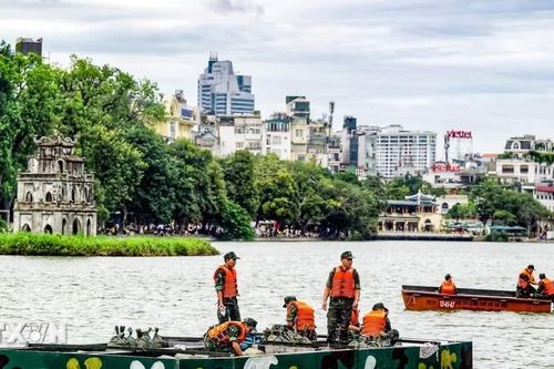 Hà Nội khẩn trương hoàn thiện ba trận địa pháo hoa dịp 10/10