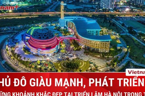 Những khoảnh khắc đẹp về Thủ đô vươn mình, bứt phá trong kỷ nguyên mới