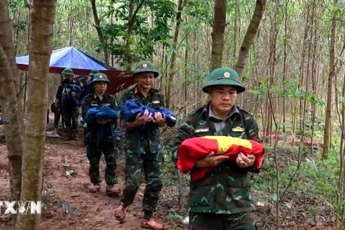 Quảng Trị tìm kiếm, quy tập thêm 4 hài cốt liệt sỹ hy sinh tại Lào