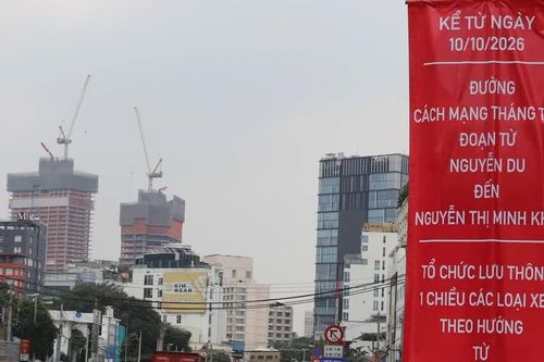 TP Hồ Chí Minh điều chỉnh giao thông nhiều tuyến đường từ ngày 10/10