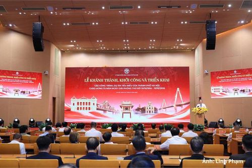 Hà Nội công bố danh mục 292 công trình, vốn đầu tư hơn 384.000 tỷ dịp 10/10