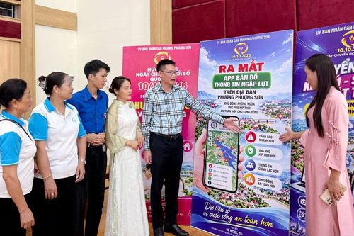 Phường Phượng Sơn tổ chức các hoạt động hưởng ứng Ngày Chuyển đổi số quốc gia