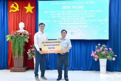 Phường Mỹ Tho: Phát động chương trình hỗ trợ 100 doanh nghiệp chuyển đổi số