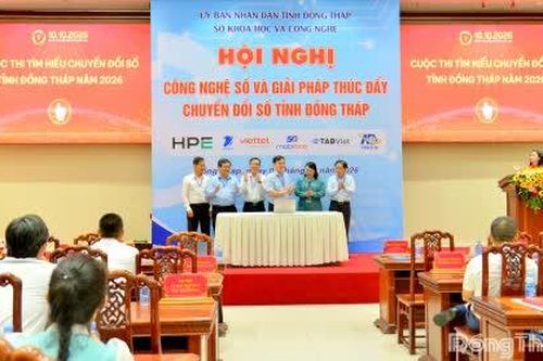 Đồng Tháp: Thúc đẩy chuyển đổi số theo hướng thực chất, hiệu quả