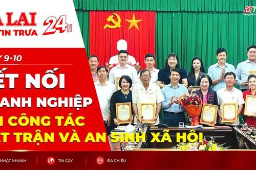 Điểm tin trưa: Kết nối doanh nghiệp với công tác Mặt trận và an sinh xã hội