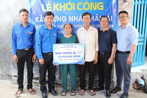 Khởi công xây dựng "Nhà nhân ái" tại phường Đông Hải