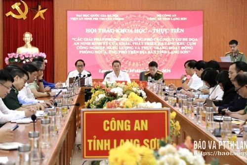 Hội thảo khoa học về các giải pháp phòng ngừa, ứng phó các nguy cơ đe dọa an ninh kinh tế
