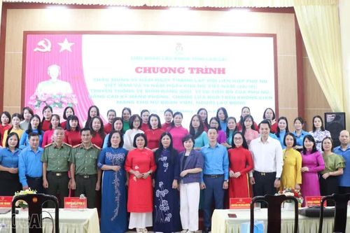 Liên đoàn Lao động tỉnh kỷ niệm 96 năm Ngày thành lập Hội Liên hiệp Phụ nữ Việt Nam