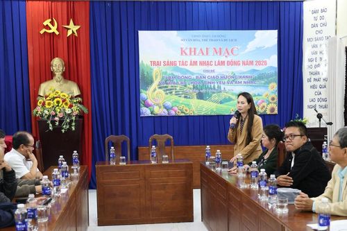 Trại sáng tác âm nhạc chào mừng Festival hoa Đà Lạt 2026