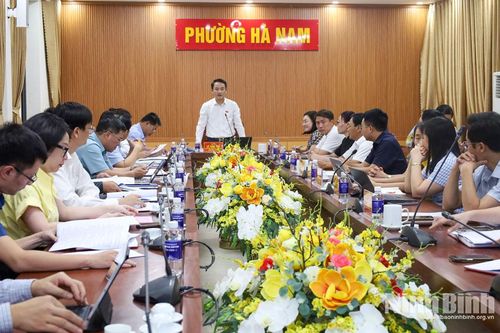 Đoàn đại biểu Quốc hội tỉnh khảo sát tình hình thực hiện nhiệm vụ phát triển kinh tế - xã hội tại phường Hà Nam