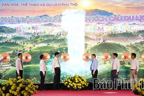 Phú Thọ phát động chương trình kích cầu du lịch, kết nối văn hóa và sản phẩm địa phương