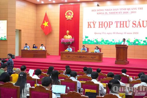 Khai mạc kỳ họp thứ 6, HĐND tỉnh khóa IX