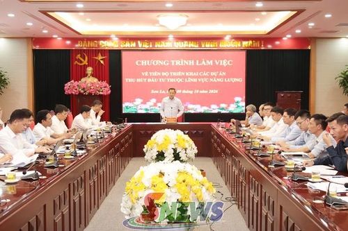 Đẩy nhanh tiến độ triển khai các dự án thu hút đầu tư thuộc lĩnh vực năng lượng