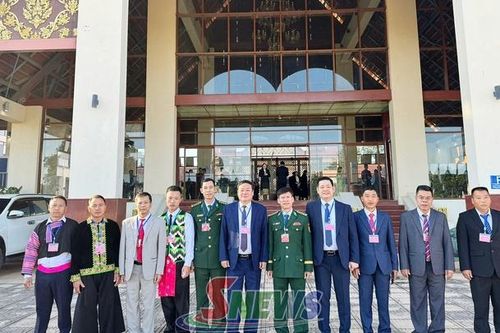 Đoàn công tác tỉnh Sơn La dự Hội nghị tuyên truyền, phổ biến chính sách, pháp luật biên giới Việt Nam - Lào lần thứ hai