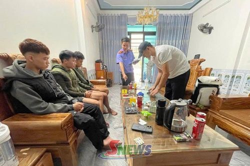 Bắt quả tang 3 đối tượng có hành vi liên quan đến tổ chức sử dụng trái phép chất ma túy