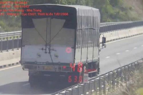 Cục CSGT tạm dừng đo tốc độ tối thiểu tại một số đoạn dốc cao tốc Vân Phong - Dầu Giây
