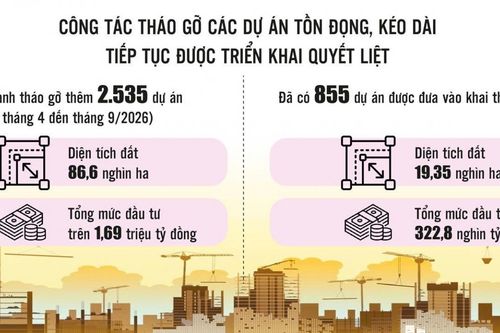 Bổ sung cơ chế đặc thù, tháo gỡ dứt điểm các dự án tồn đọng