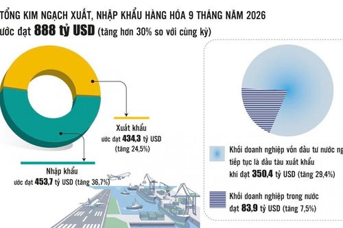 Xuất nhập khẩu tăng tốc, nâng vị thế doanh nghiệp nội