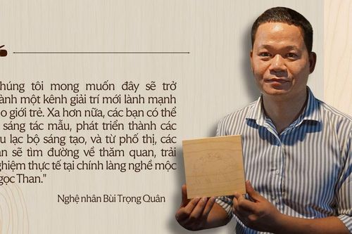 “Đưa nghề ra phố”: Hơi thở làng mộc giữa chốn Văn Miếu
