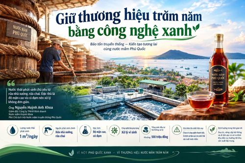 Giữ thương hiệu trăm năm bằng công nghệ xanh