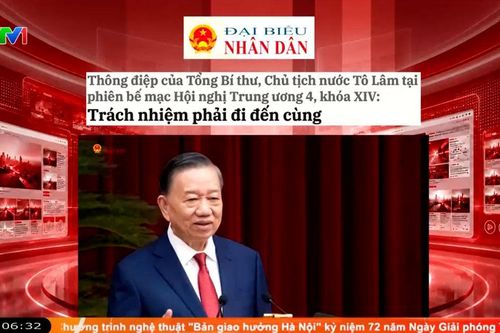 Điểm báo VTV1: Trách nhiệm phải đi đến cùng