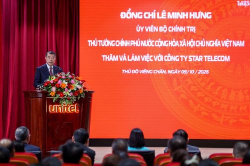 Thủ tướng Lê Minh Hưng: 'Viettel tại Lào đã trở thành một biểu tượng của tình hữu nghị 2 nước'