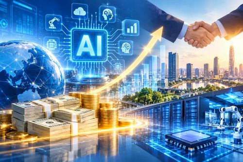 AI thành động lực để 367 tỷ USD sẵn sàng rót vào công nghệ