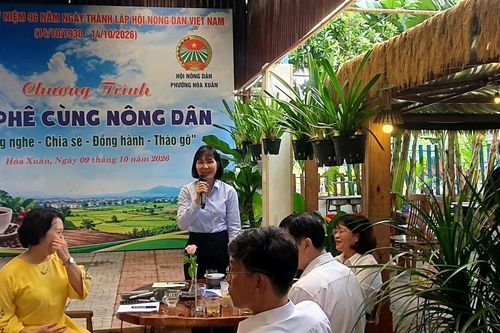 Cà phê cùng nông dân: Lắng nghe để tháo gỡ vướng mắc