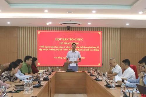 Rà soát công tác chuẩn bị ngày hội toàn dân tập luyện thể thao