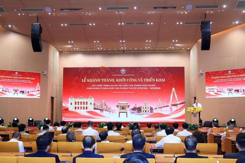 Công bố các công trình, dự án khánh thành, khởi công chào mừng Kỷ niệm 72 năm ngày Giải phóng Thủ đô