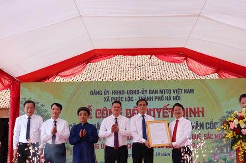 Đình Vân Cốc - điểm đến văn hóa, du lịch của Phúc Lộc