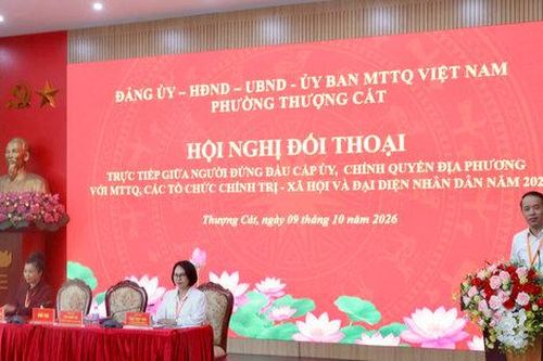 Phường Thượng Cát lắng nghe, giải quyết kiến nghị của nhân dân từ cơ sở