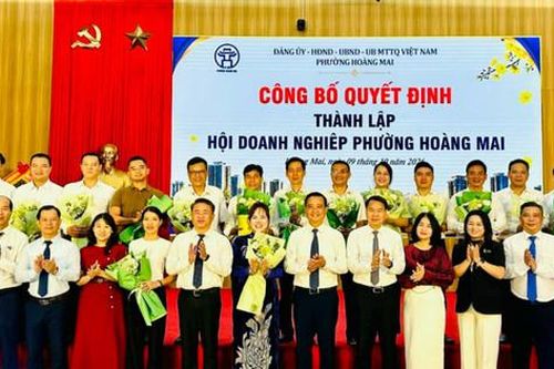Phường Hoàng Mai đồng hành, tìm kiếm cơ hội phát triển cùng doanh nghiệp